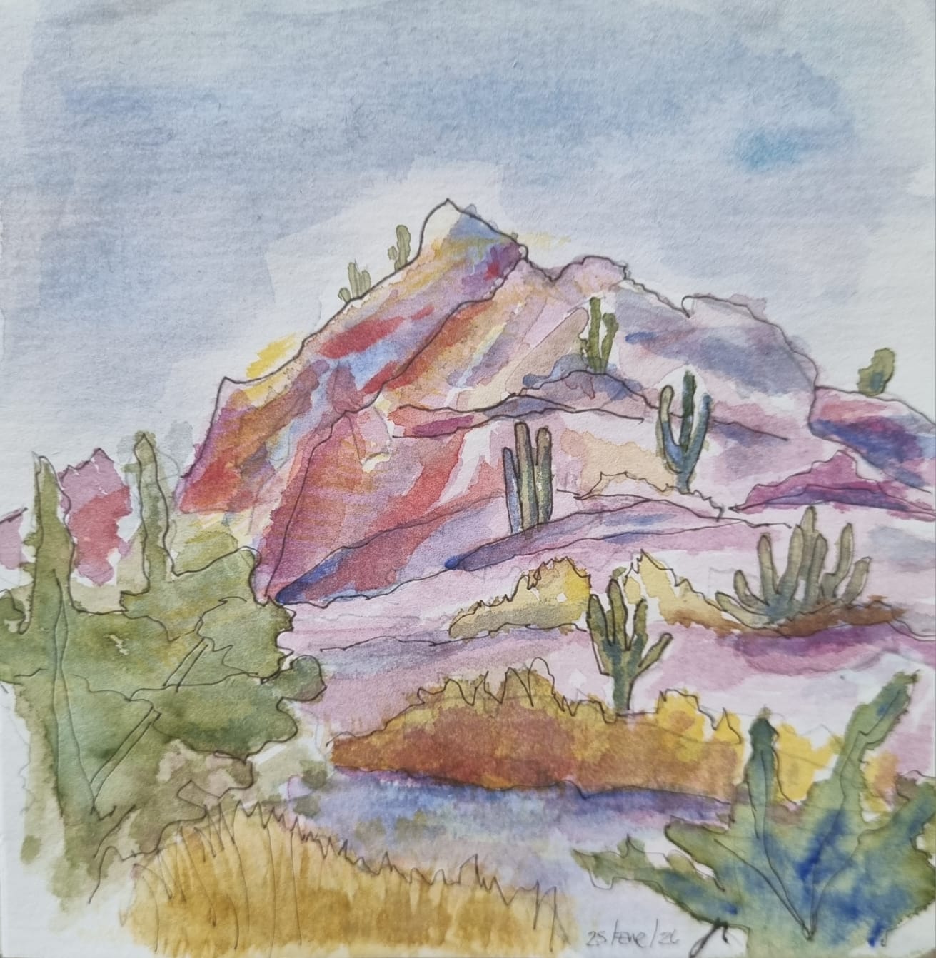 Cerro vecino Tetakawi